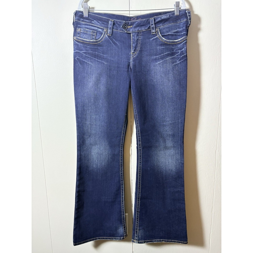 Silver Tuesday Bootcut Jeans 37x31 Medium Wash Stretch Denim Y2K Western